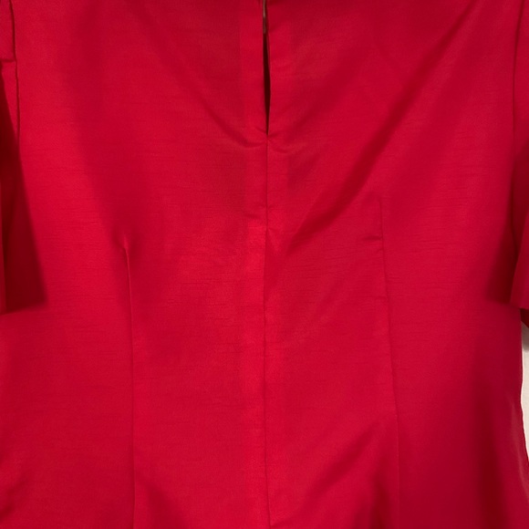 Vintage Red Blouse - Picture 4 of 9